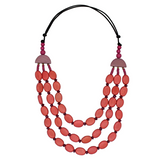 Sylca BP23N43CO Coral Nila Necklace