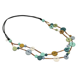 Sylca BP25N29 TEAL Cerelia Splendor Necklace