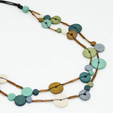 Sylca BP25N29 TEAL Cerelia Splendor Necklace