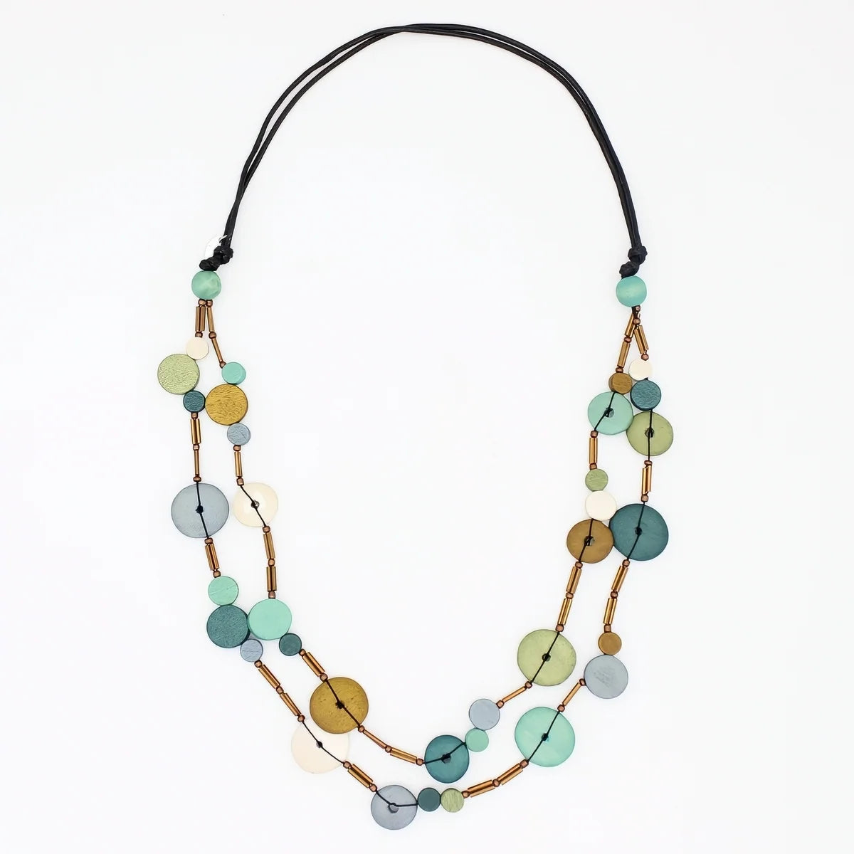 Sylca BP25N29 TEAL Cerelia Splendor Necklace