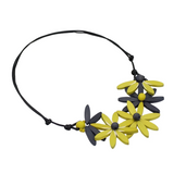 Sylca BP25N35LM LIME Garland Nectar Statement Necklace