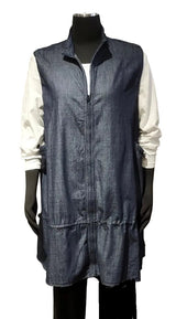 Shannon Passero 5948DN DENIM Merritt One Size Zip Front Vest