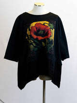 Cupcake CL152028 RED POPPY 100% Cotton 3/4 Sleeve Top