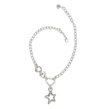 Chanour CN106 Handmade Silver Plated Pewter Necklace With Star Pendant