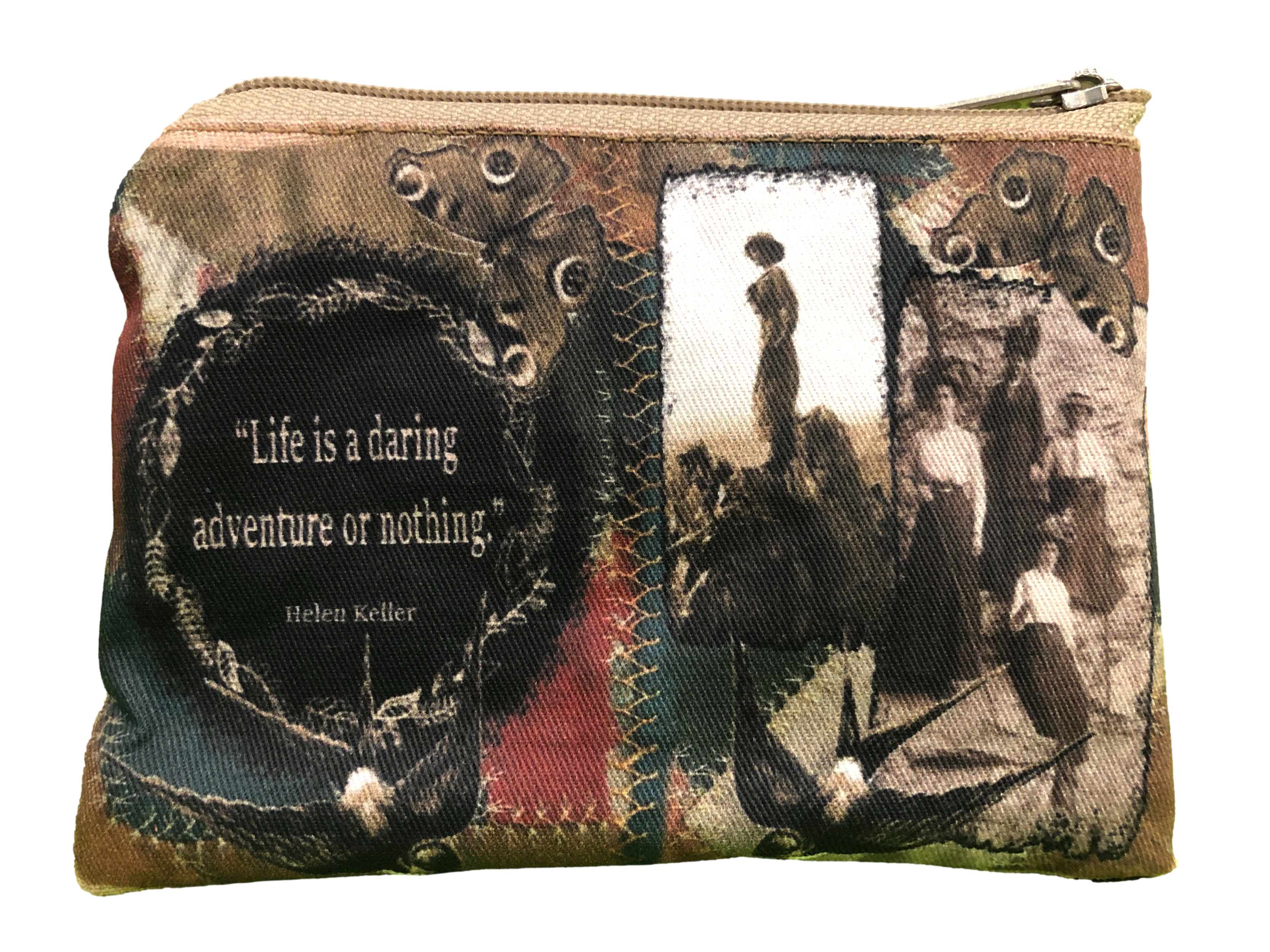 Old Bagzz OBCPNA Not All Who Wander Are Lost Coin Purse