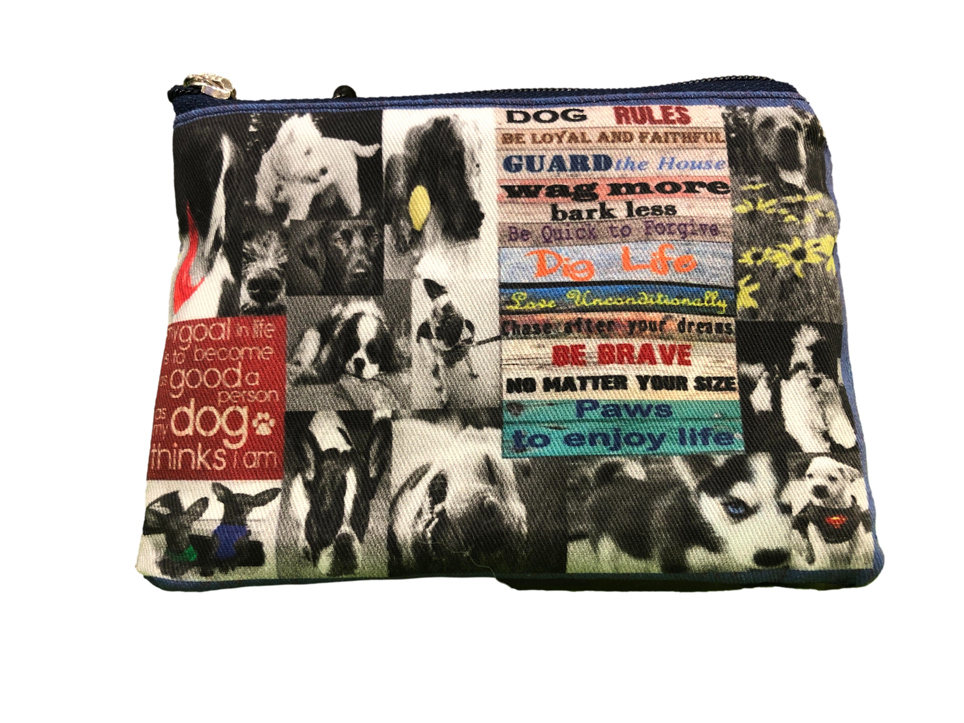 Old Bagzz OBCPBD Blue Dog Coin Purse