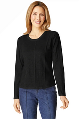 Habitat 27544BK BLACK Cotton Pebble Jet Setter Tee