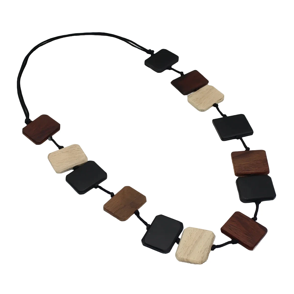 Sylca DW25N02BN Brown Driftwood Essence Necklace