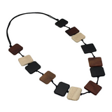 Sylca DW25N02BN Brown Driftwood Essence Necklace