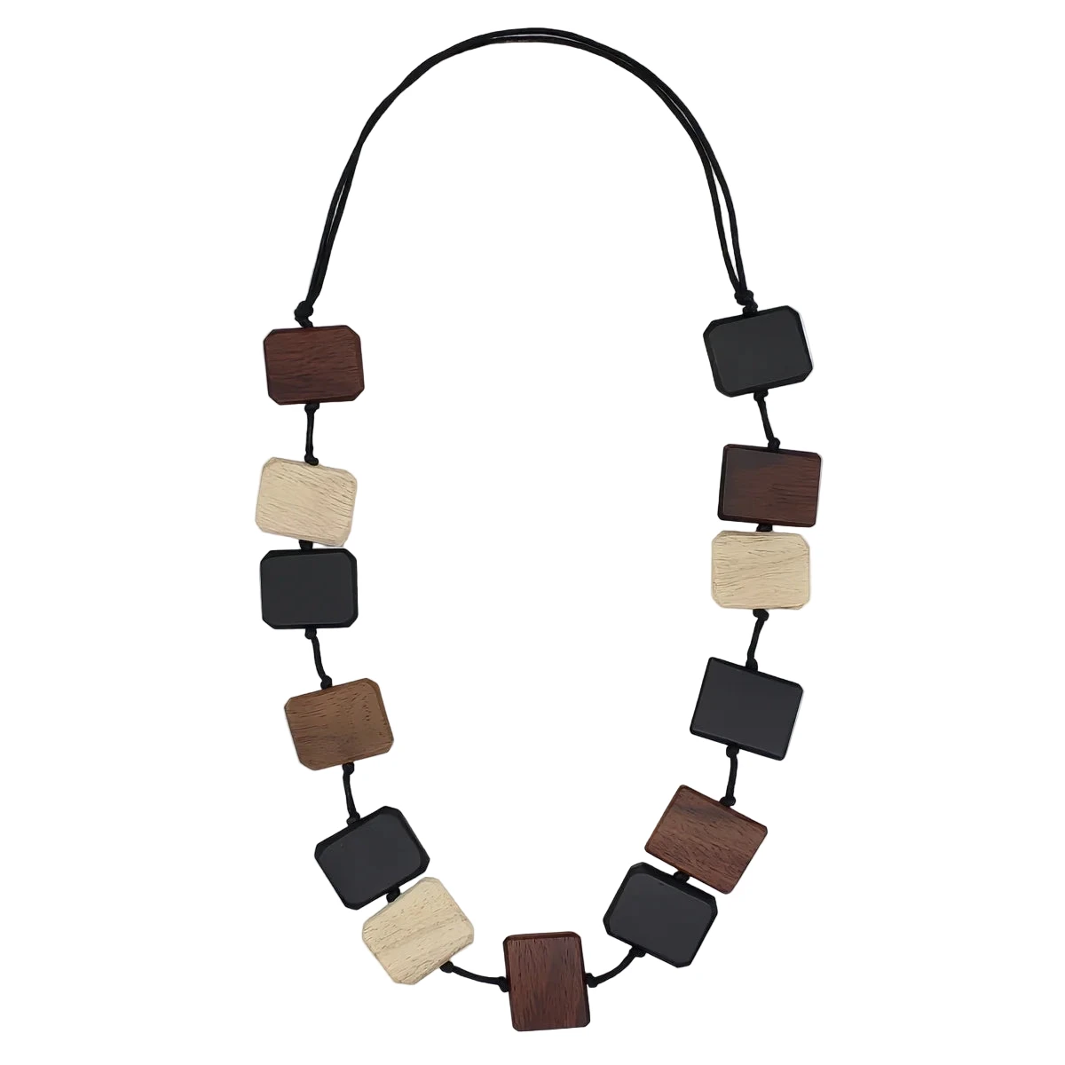 Sylca DW25N02BN Brown Driftwood Essence Necklace