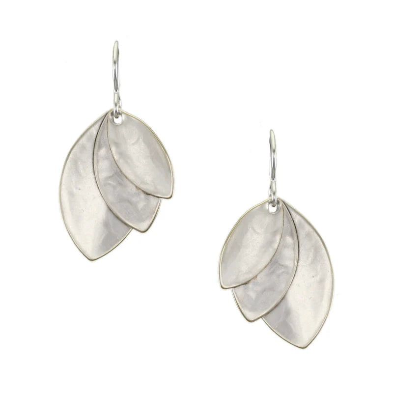 Marjorie Baer E0651FW Fanned Leaves Wire Earrings