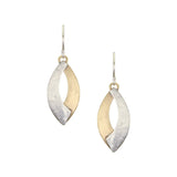 Marjorie Baer E1312DW Small Overlap Swoops Wire Earring