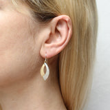 Marjorie Baer E1312DW Small Overlap Swoops Wire Earring