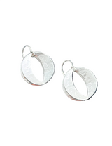 Marjorie Baer E1495FW Back to Back Open Discs Wire Earring