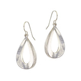 Marjorie Baer E1500FW Back to Back Open Teardrop Wire Earring