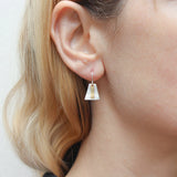 Marjorie Baer E1735DW Small Pyramid Wire Earrings
