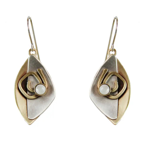 Whitney Designs E3807 Labyrinth Earrings
