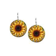 Artista EC50 SUNFLOWER Disc Earrings