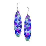 Artista EO32 WATERFALL Long Oval Earrings