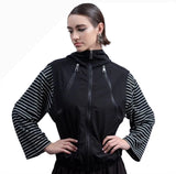 HAAKŌ H2003BK BLACK Convertible Zip Vest