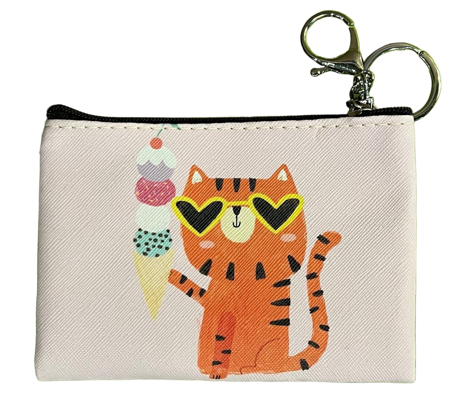 22Tote 8K3CC CONE CAT Pink Cat Coin Purse