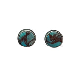 Randall Pipkorn R2 Bisbee Turquoise Round Post Earrings