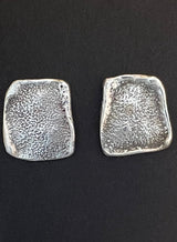 Randall Pipkorn R25 "Heat Series" 3/4" Sterling Silver POST Earrings