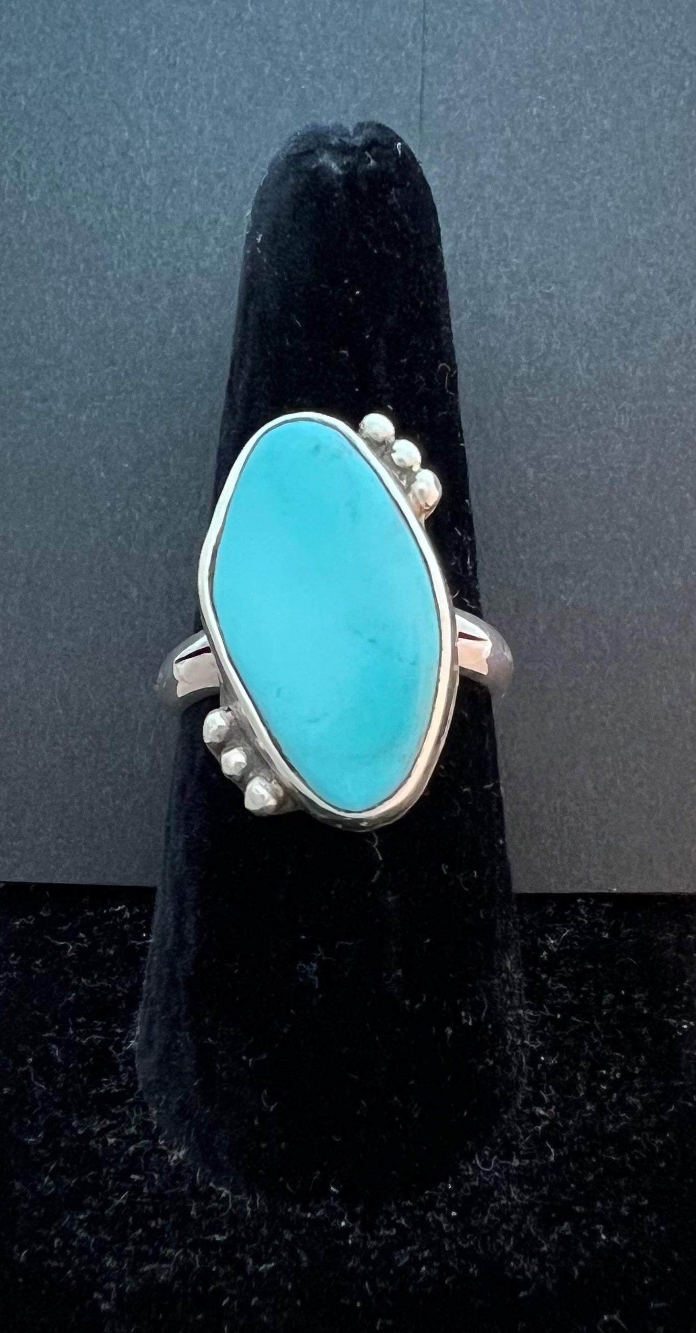 Randall Pipkorn R29 Bisbee Turquoise Sterling Silver Ring