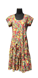 Dress Addict JADE607 100% Organic Cotton Scoop Neck Dress