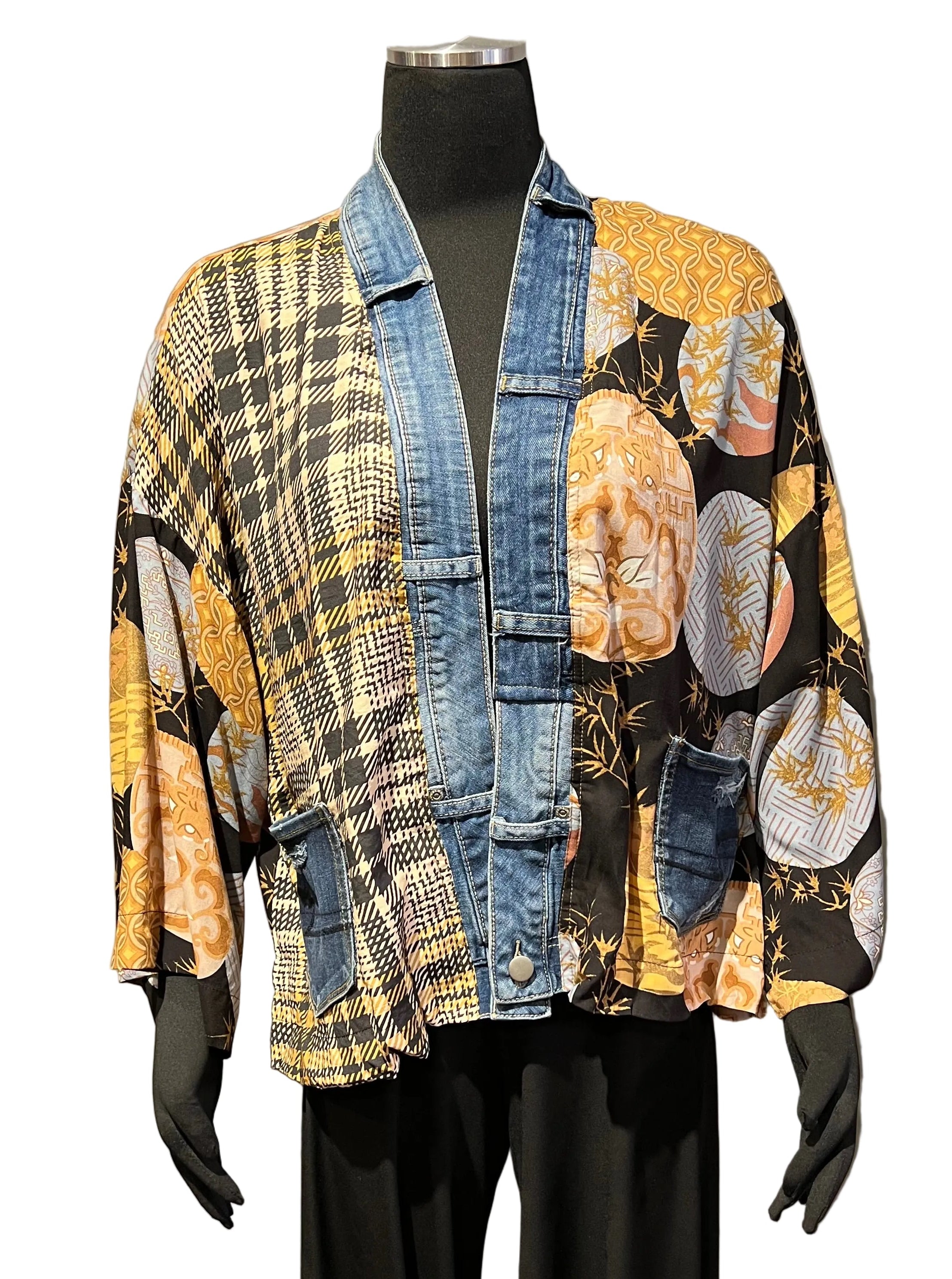 Shannon Passero 5262PM Plaid Mix One Size Karol Cardigan