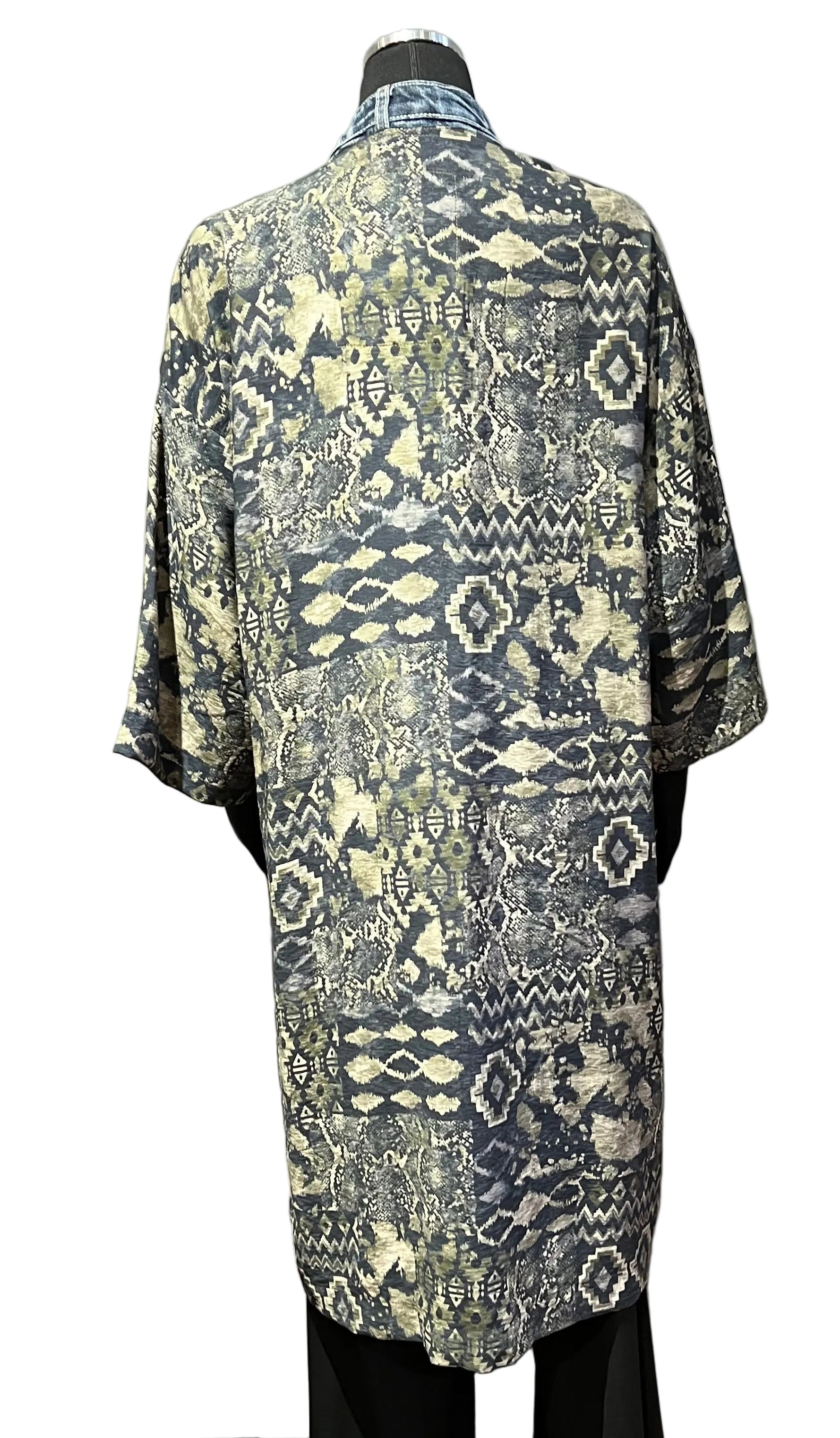 Shannon Passero 5211OM OLIVE MIX One Size Janis Cardigan