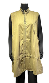 Shannon Passero 5948OV OLIVE Merritt One Size Zip Front Standup Collar Vest