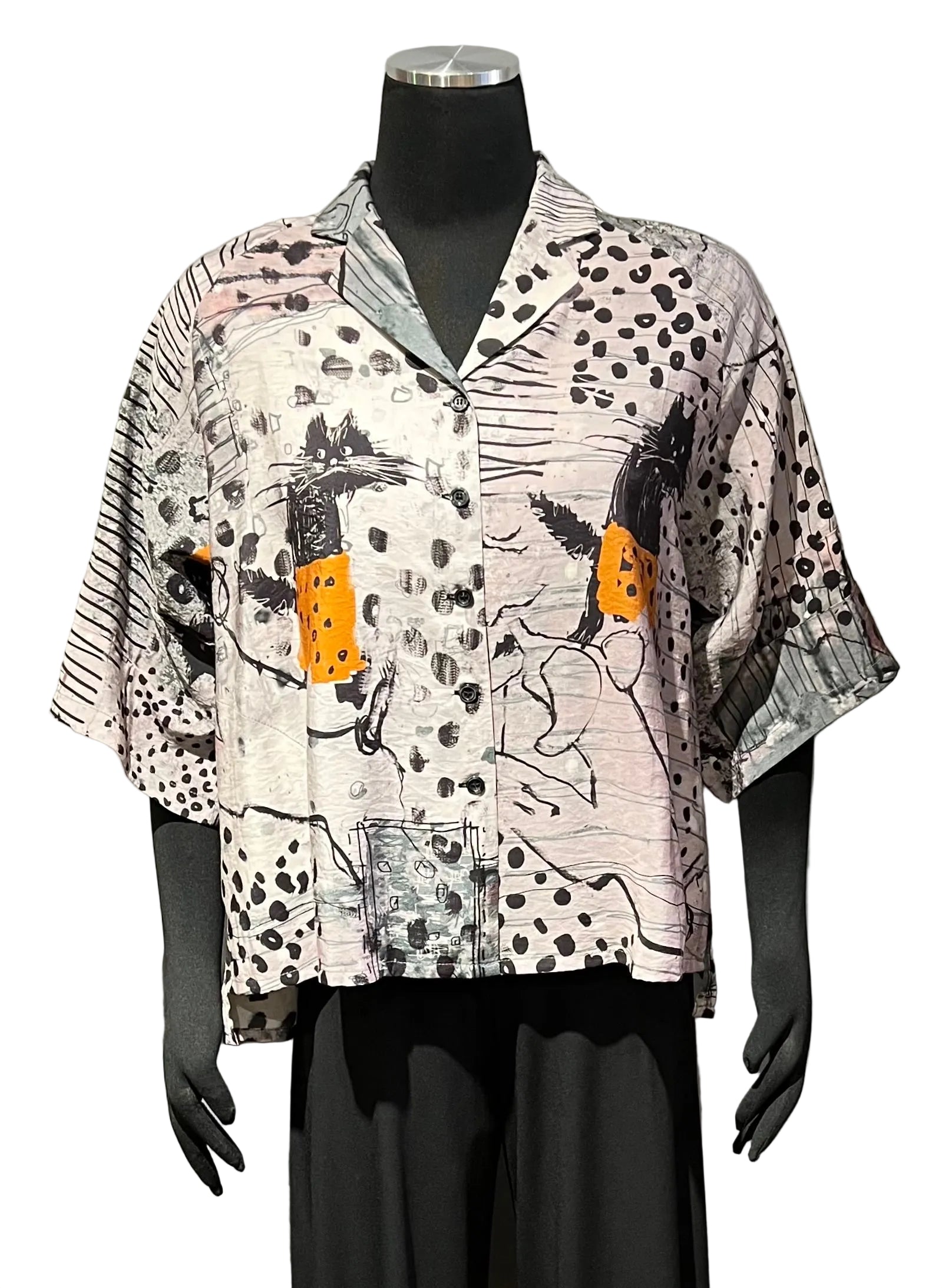 3 Potato J2406C3 CAT 3 Fun Button Front Camp Shirt