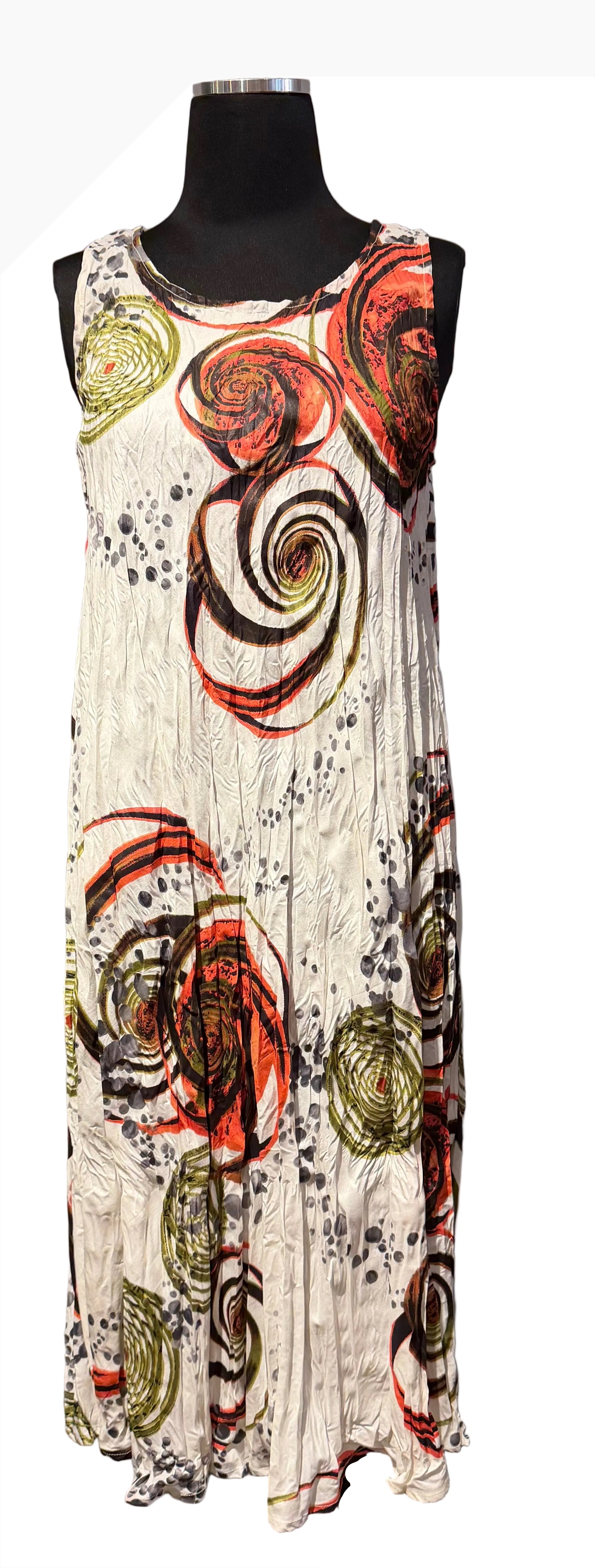 Dress Addict JAMY604 100% Organic Cotton Shift Dress