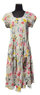 Dress Addict JADE612 100% Organic Cotton Scoop Neck Dress