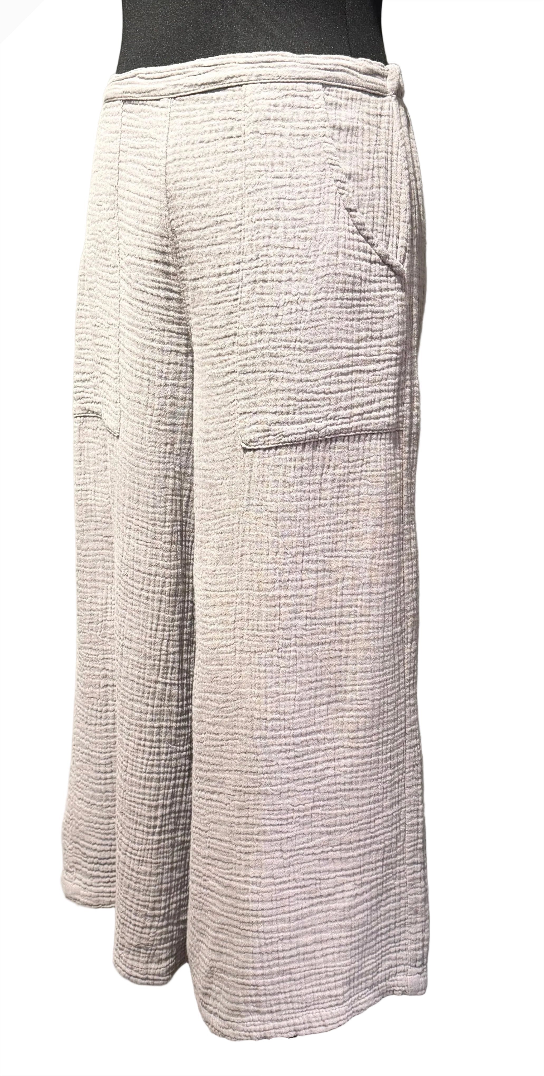 Color Me Cotton DG5600PL PLATINUM 100% Cotton Gauze Pants