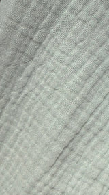 Color Me Cotton DG5620KM KEY MINT V-Neck 100% Cotton Double Gauze Top