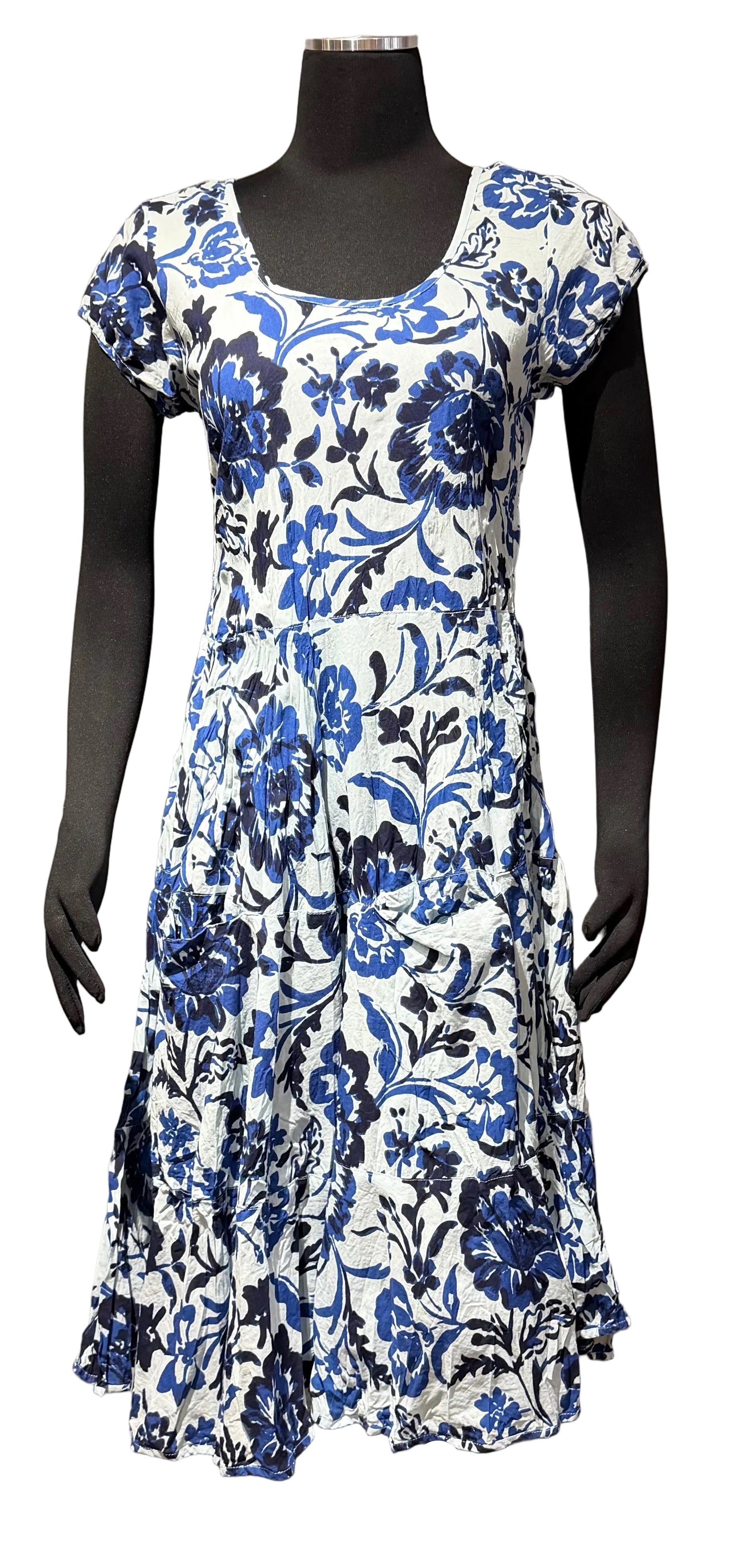 Dress Addict JADE61 100% Organic Cotton Scoop Neck Dress