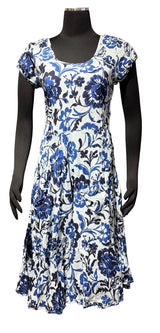 Dress Addict JADE61 100% Organic Cotton Scoop Neck Sleeveless Dress