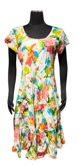 Dress Addict JADE6E 100% Organic Cotton Scoop Neck Dress