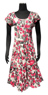 Dress Addict JADE613 100% Organic Cotton Scoop Neck Dress