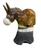 Alan Potter DONK7 DONKEY Ceramic Raku Sculpture