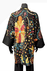 Anu 19828 VERSAILLES Embroidered Long Sleeve Open Front Jacket