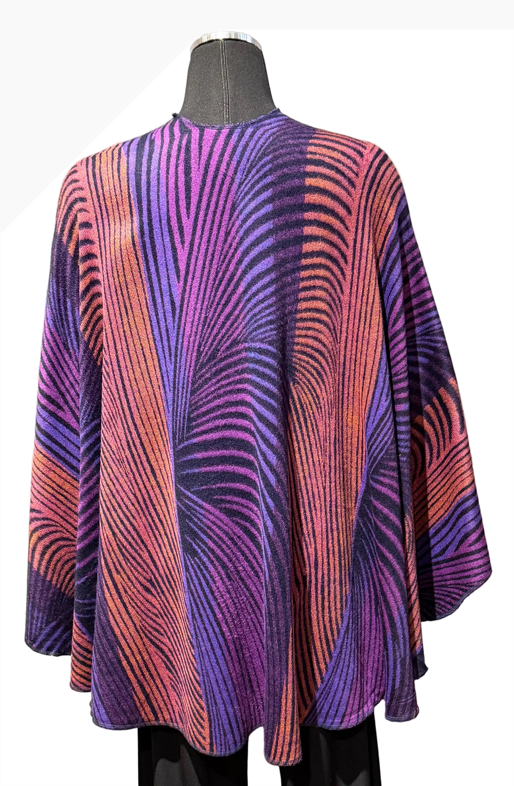 Rapti PSC92 100% Cashmere Reversible Buckle Shawl
