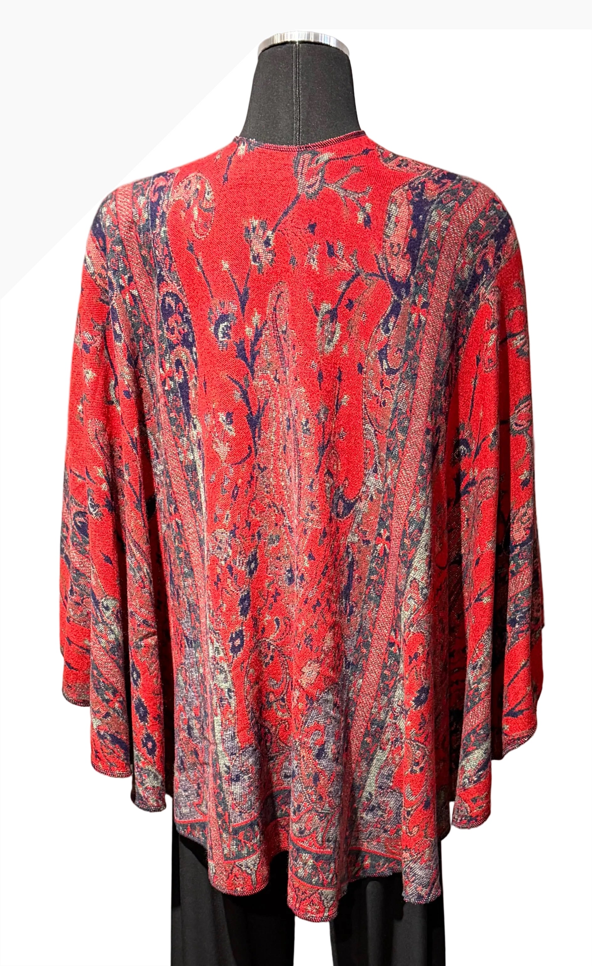 Rapti PSC76 100% Cashmere Reversible Buckle Shawl