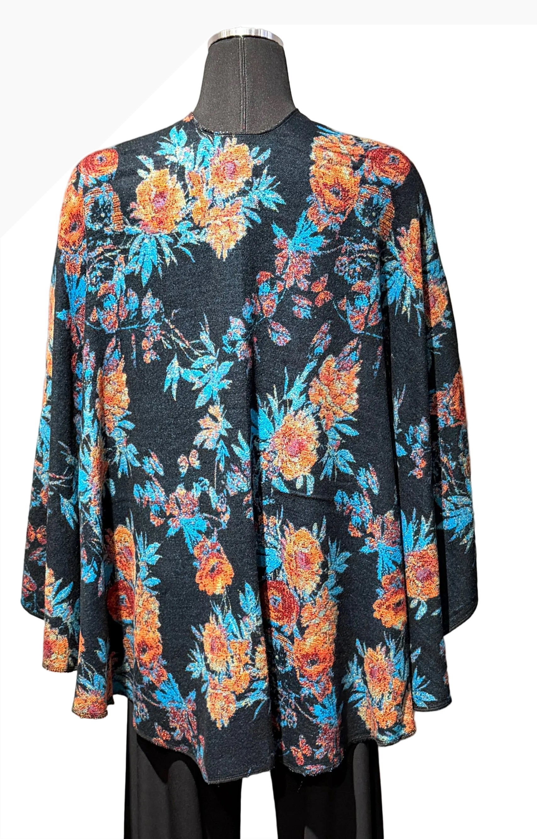 Rapti PSC85 100% Cashmere Reversible Buckle Shawl