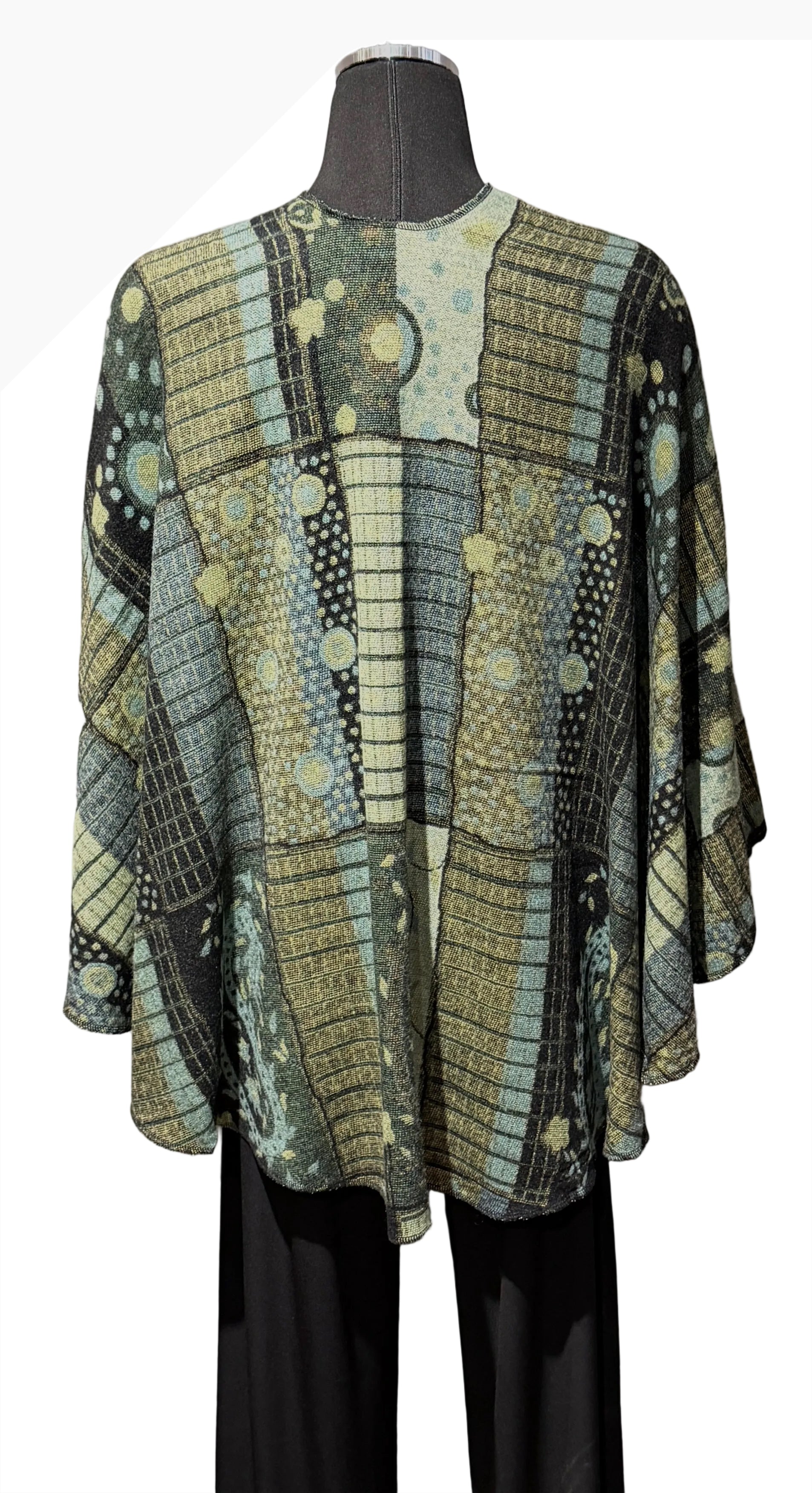 Rapti PSC9 100% Cashmere Reversible Buckle Shawl