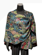 Rapti PSC67 100% Cashmere Reversible Buckle Shawl