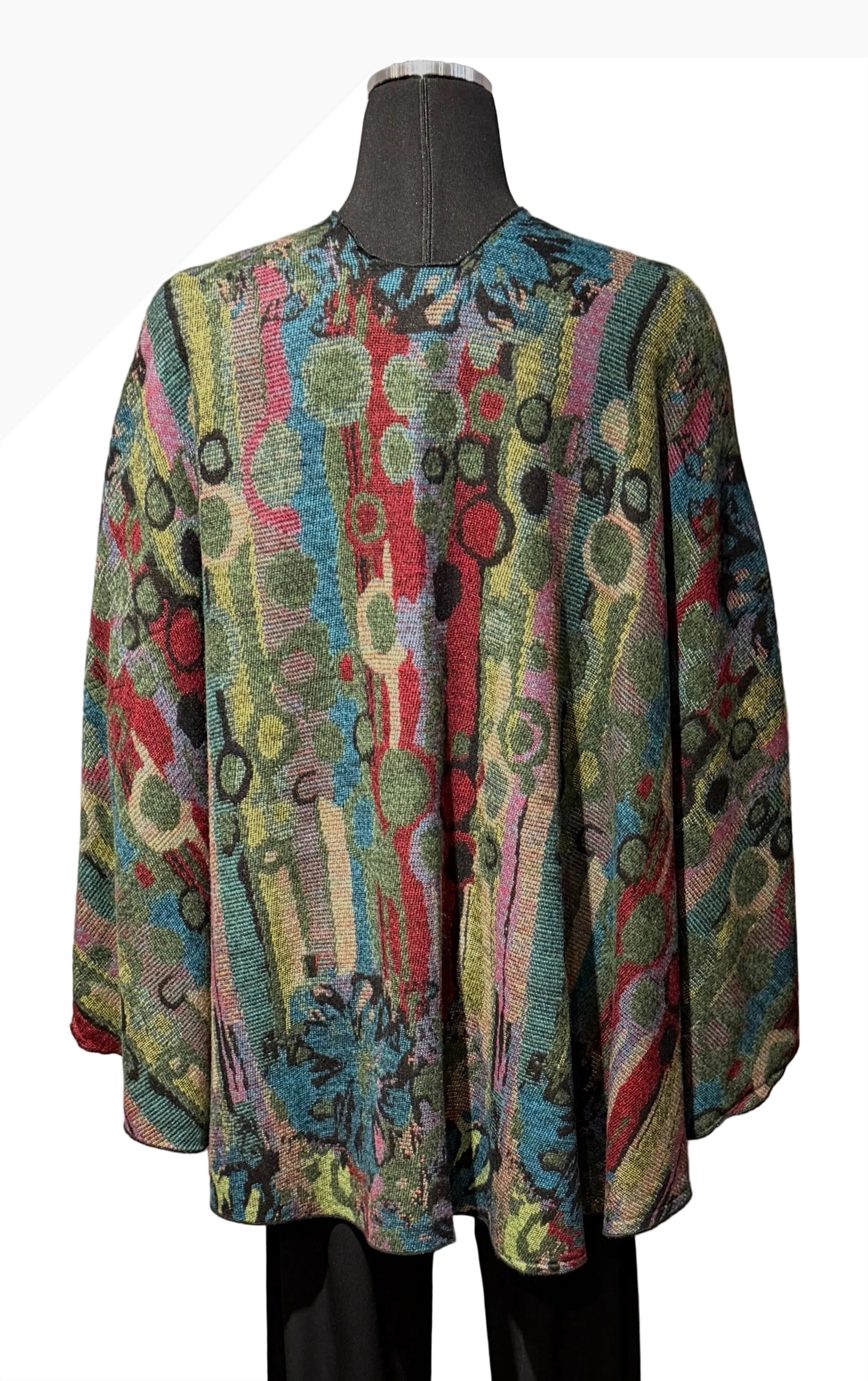 Rapti PSC67 100% Cashmere Reversible Buckle Shawl