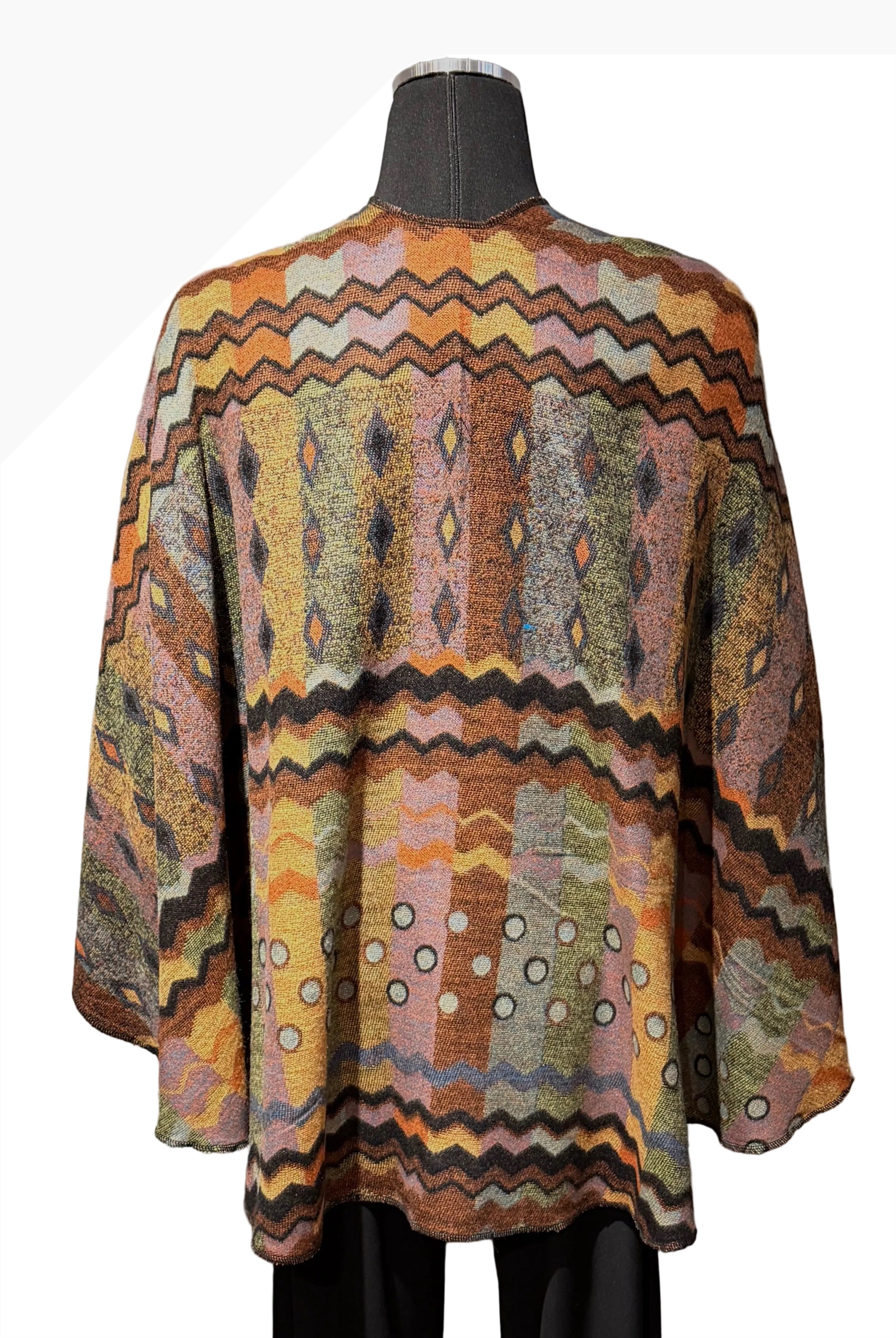 Rapti PSC23 100% Cashmere Reversible Buckle Shawl